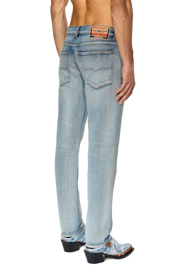 Men Straight Jeans 1995 DSark 09e84 Light Blue Diesel Straight Men Straight Jeans 1995 DSark 09e84 Light Blue Diesel Straight