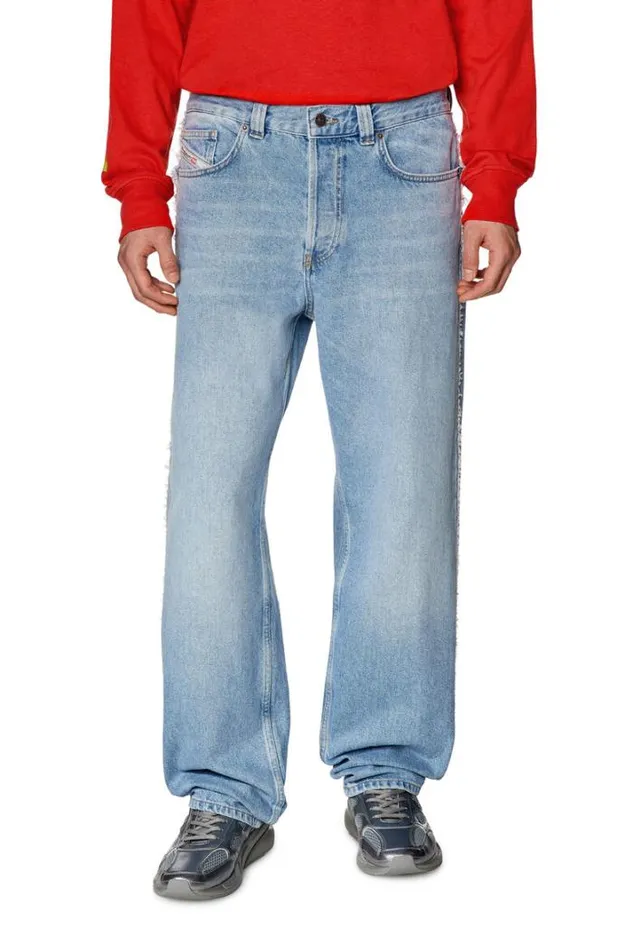 Men Straight Jeans 2010 DMacs 0hlac Light Blue Diesel Straight Men Straight Jeans 2010 DMacs 0hlac Light Blue Diesel Straight