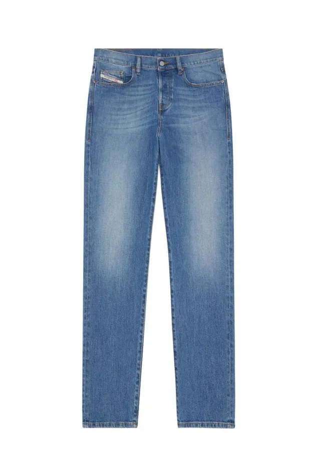 Men Straight Jeans 2020 DViker 09f82 Medium Blue Diesel Straight Men Straight Jeans 2020 DViker 09f82 Medium Blue Diesel Straight