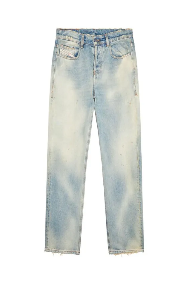 Men Straight Jeans 2020 DViker 0enav Light Blue Diesel Straight