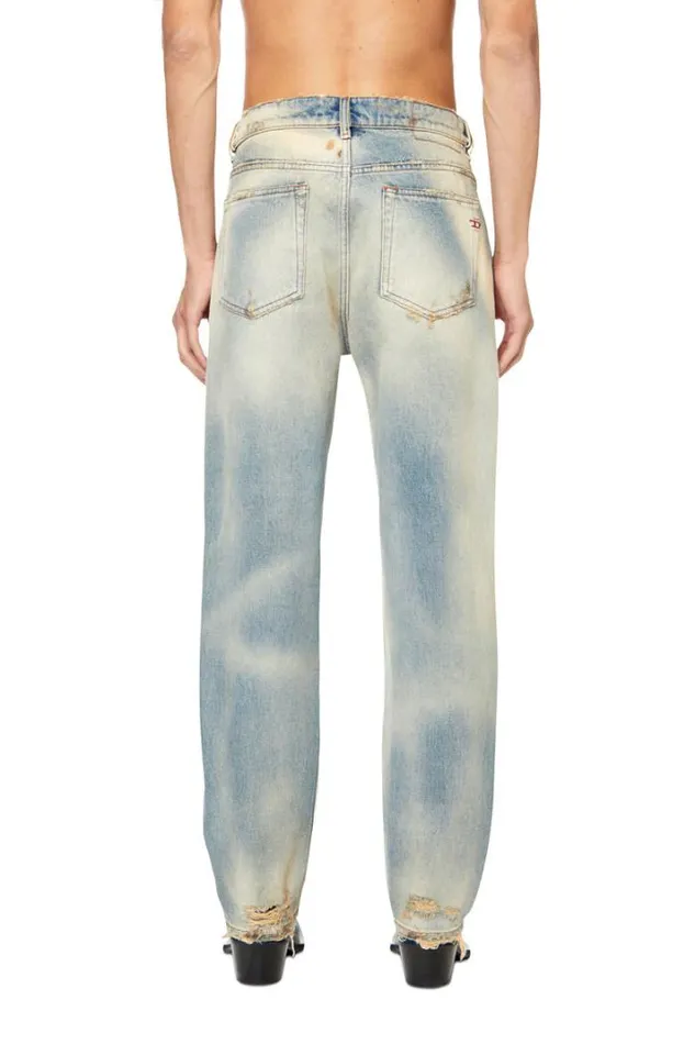 Men Straight Jeans 2020 DViker 0enav Light Blue Diesel Straight