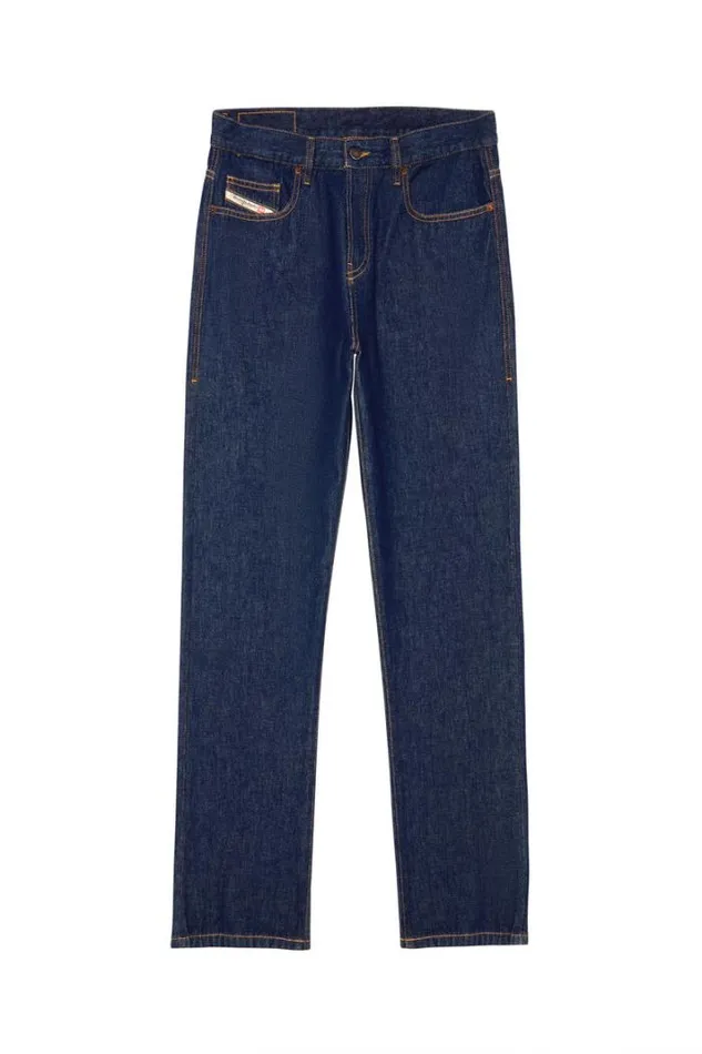 Men Straight Jeans 2020 DViker Z9b85 Dark Blue Diesel Straight