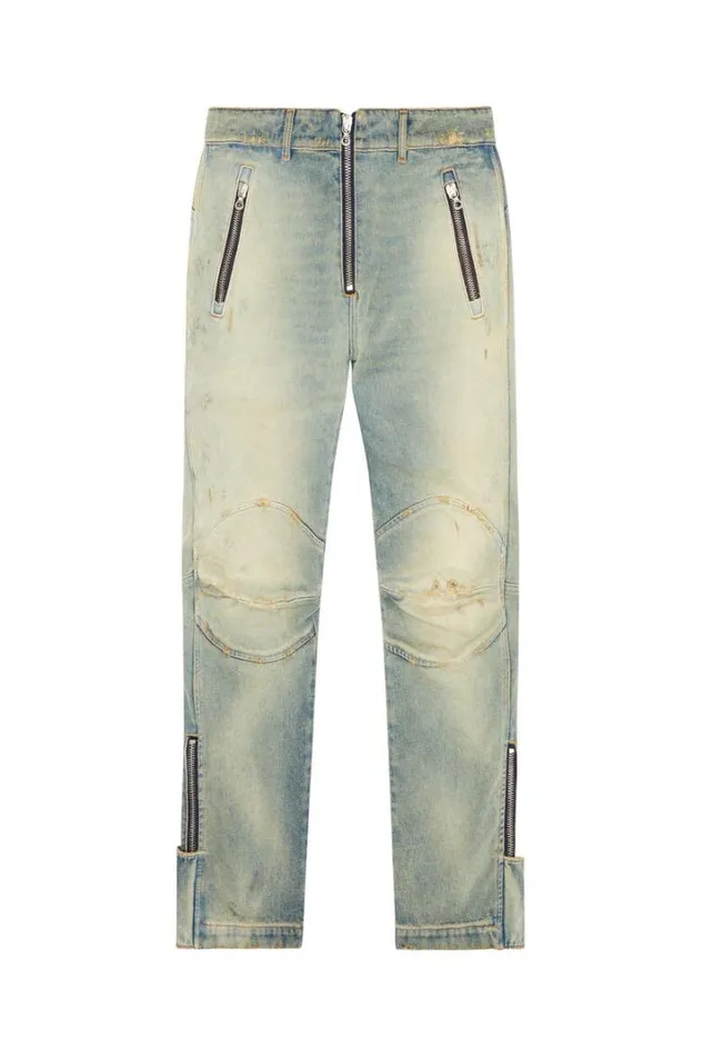Men Straight Jeans DGenerate 0enav Light Blue Diesel Straight
