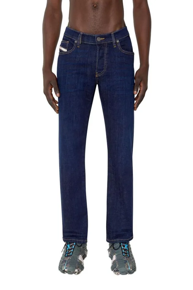 Men Straight Jeans DMihtry 0ihaq Dark Blue Diesel Straight