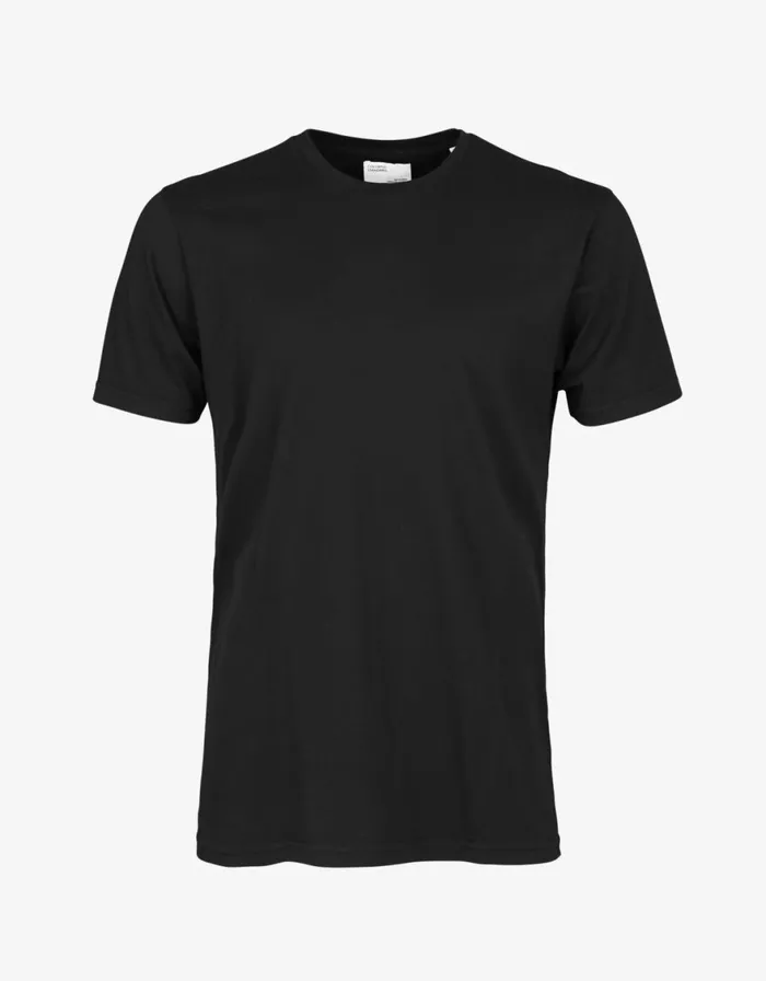 Men TShirts Colorful Standard Classic Organic Tee Deep Black