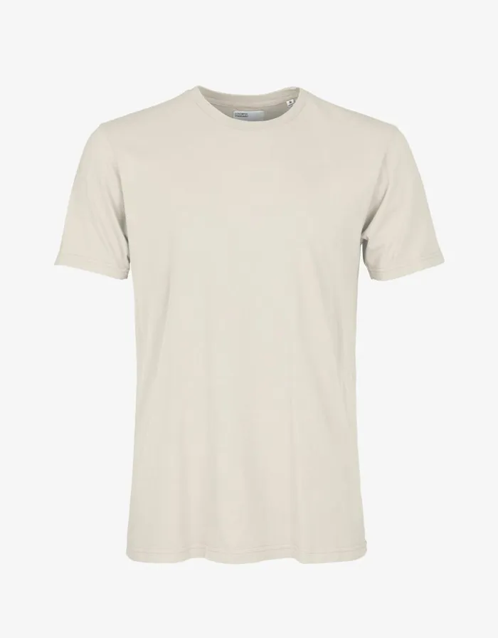 Men TShirts Colorful Standard Classic Organic Tee Ivory White