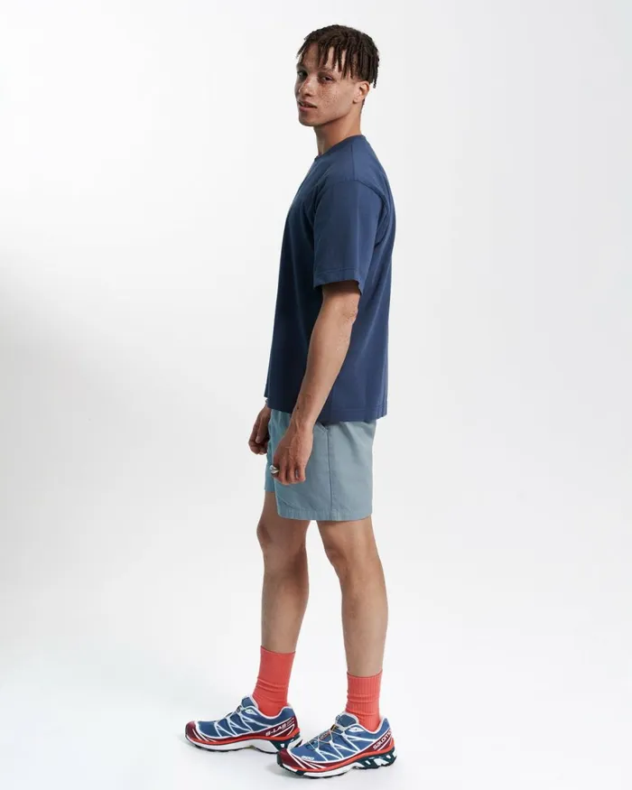 Men TShirts Colorful Standard Oversized Organic TShirt Petrol Blue