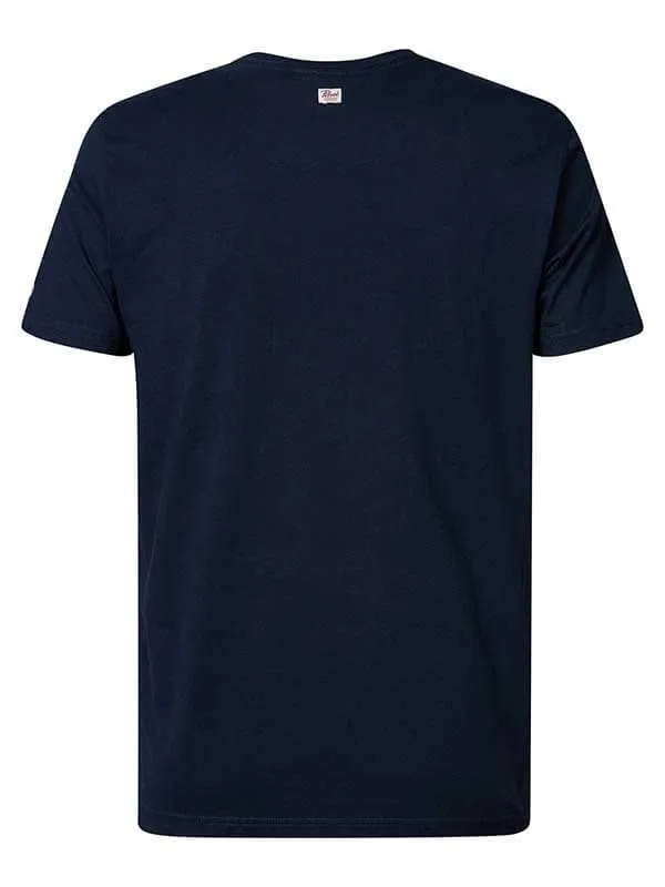 Men TShirts Petrol Industries High Gear Tee Midnight Navy