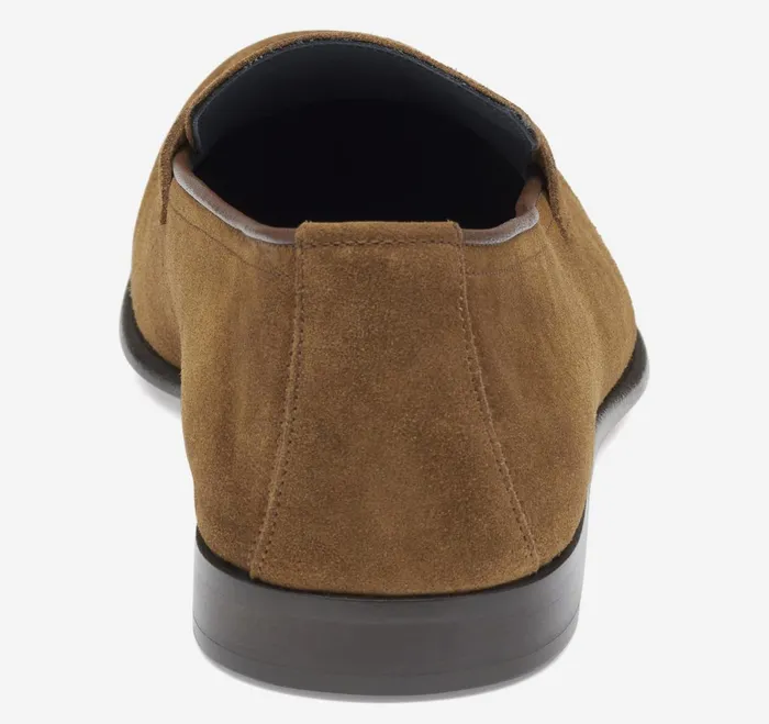 Men Taylor Penny Loafer Snuff Italian Suede JohnstonandMurphy SlipOns and Loafers Men Taylor Penny Loafer Snuff Italian Suede JohnstonandMurphy SlipOns and Loafers