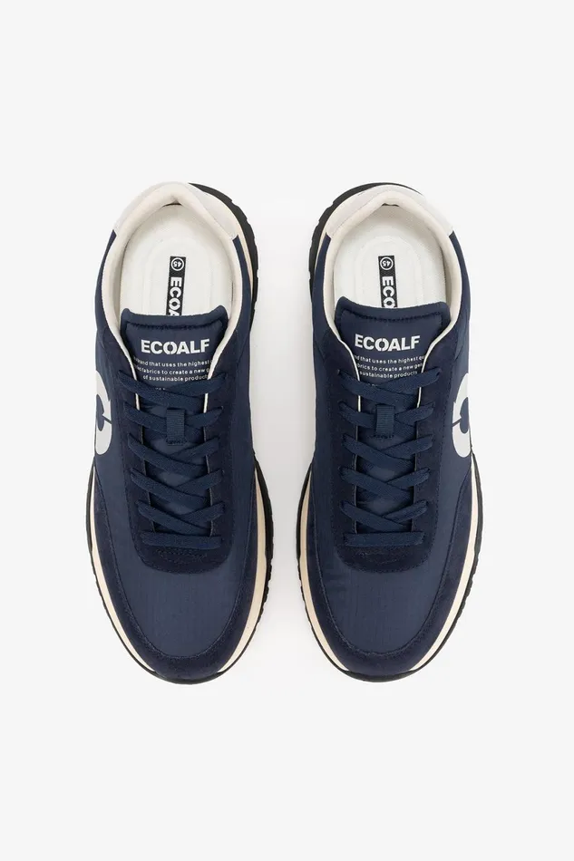 Men Trainers Ventura Navy Blue Ecoalf Sneakers