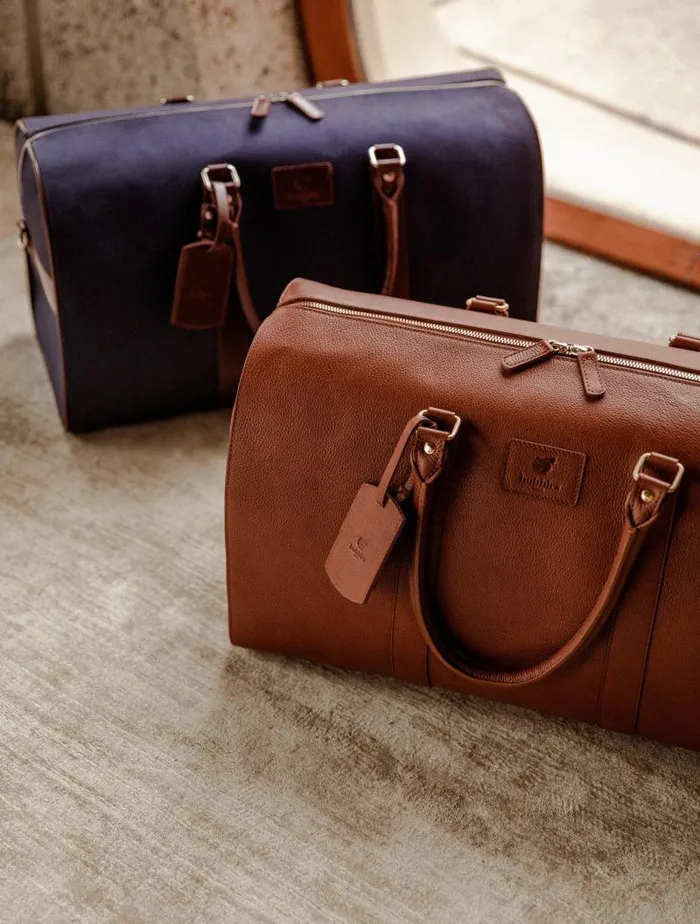 Men Travel Bags Bobbies Positano Navy Blue