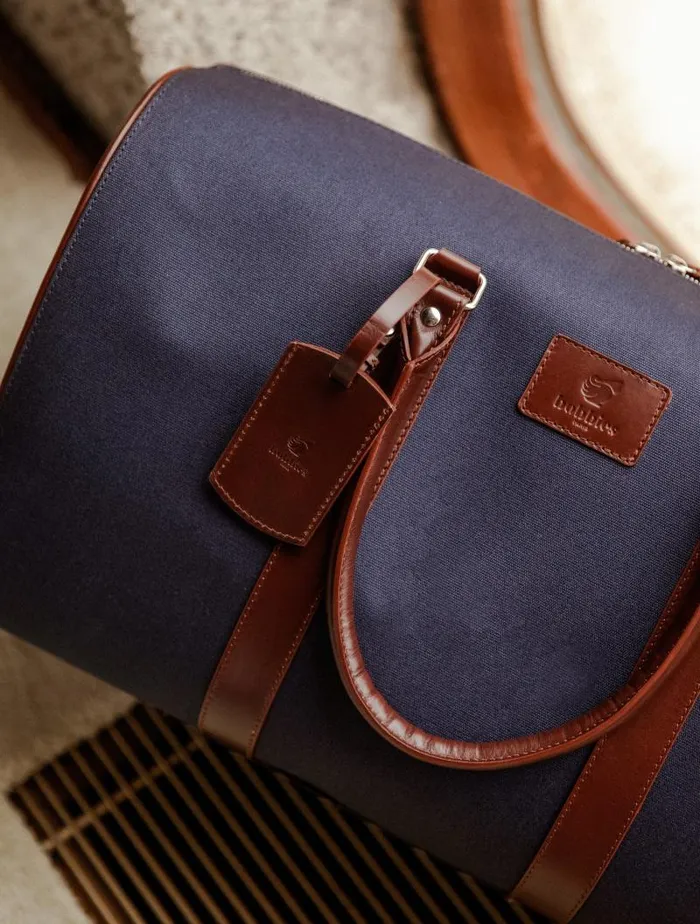 Men Travel Bags Bobbies Positano Navy Blue