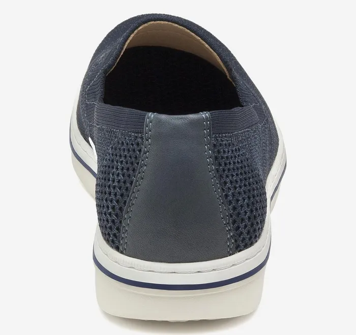 Men Trenton Knit SlipOn Navy Knit JohnstonandMurphy SlipOns and Loafers Men Trenton Knit SlipOn Navy Knit JohnstonandMurphy SlipOns and Loafers