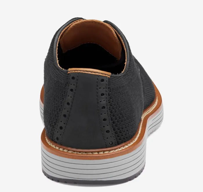 Men Upton Knit Wingtip Black Knit JohnstonandMurphy LaceUps Men Upton Knit Wingtip Black Knit JohnstonandMurphy LaceUps