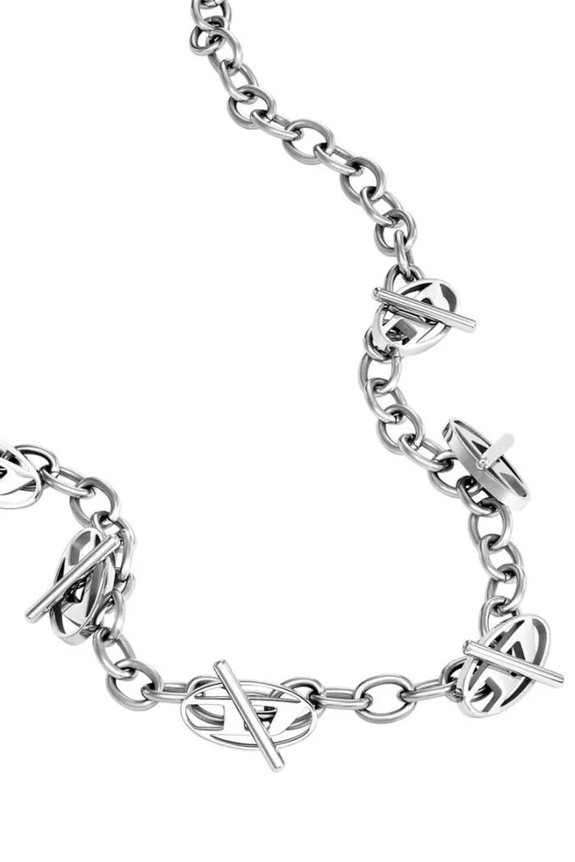 MenWomen Dx1435 Silver Diesel Jewelry