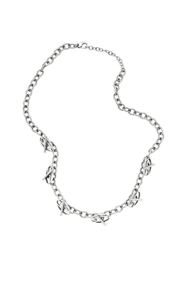 MenWomen Dx1435 Silver Diesel Jewelry MenWomen Dx1435 Silver Diesel Jewelry