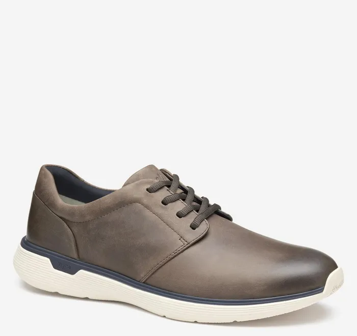Men Xc4 Prentiss 2 Plain Toe Stone Oiled Waterproof Full Grain JohnstonandMurphy LaceUps