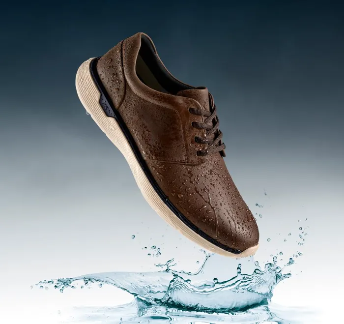 Men Xc4 Prentiss 2 Plain Toe Stone Oiled Waterproof Full Grain JohnstonandMurphy LaceUps
