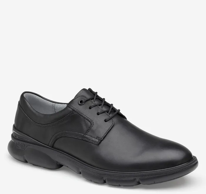 Men Xc4 Tanner Plain Toe Black Full Grain JohnstonandMurphy LaceUps