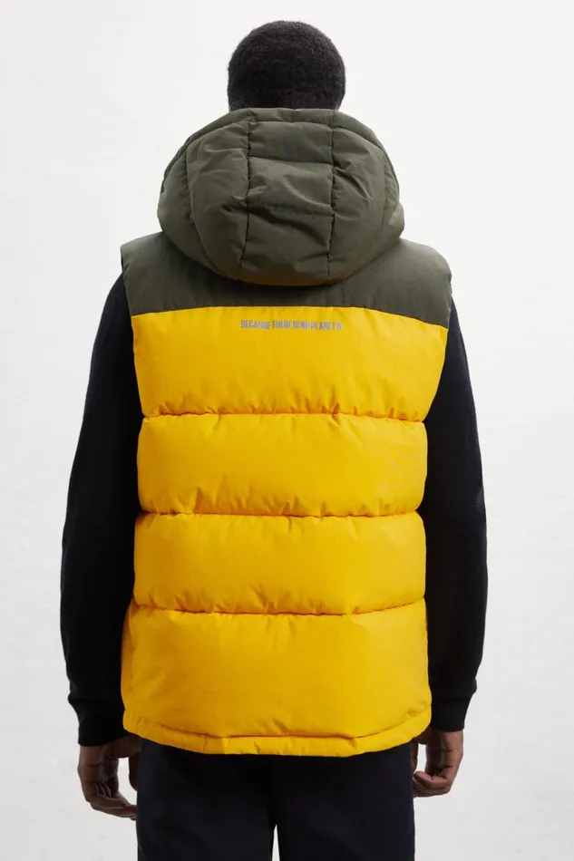 Men Yellow Jannu Vest Ecoalf Vests