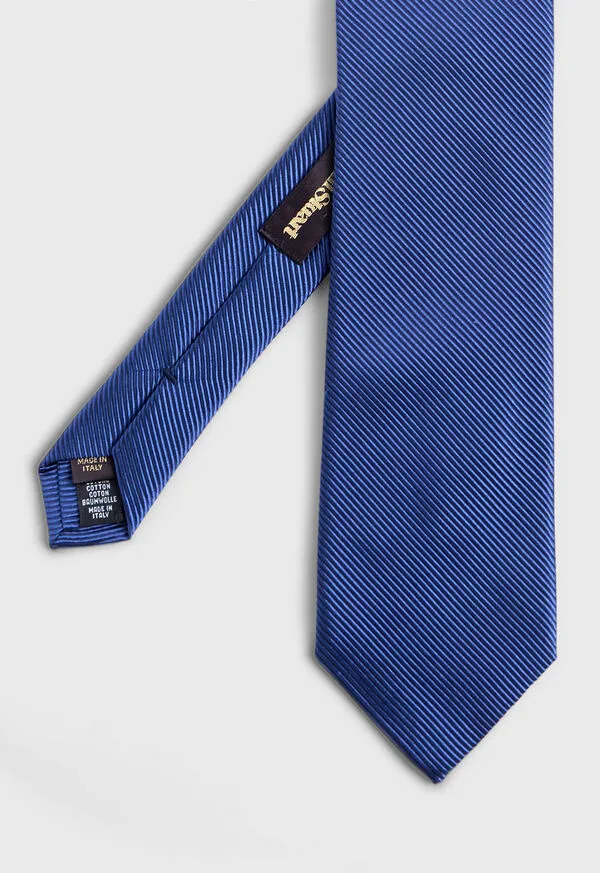 Mens Paulstuart Solid Mogador Tie Black Ties