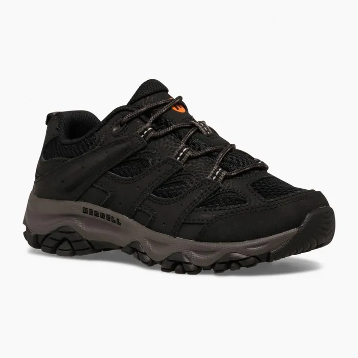 Merrell Boots Kids Big Moab 3 Low Lace Shoe Black