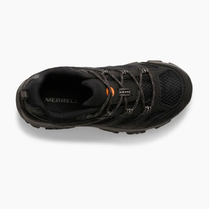 Merrell Boots Kids Big Moab 3 Low Lace Shoe Black