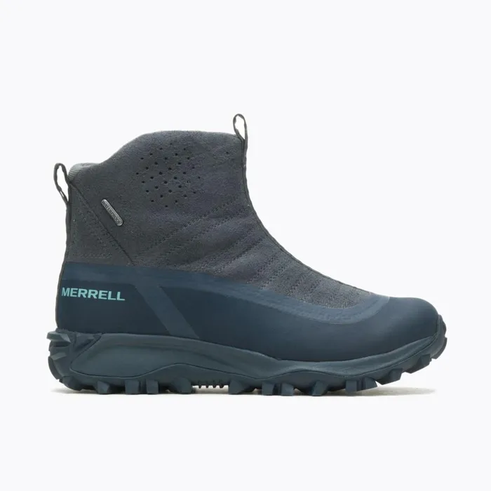 Merrell Boots Women Thermo Snowdrift Zip Mid Shell Granite