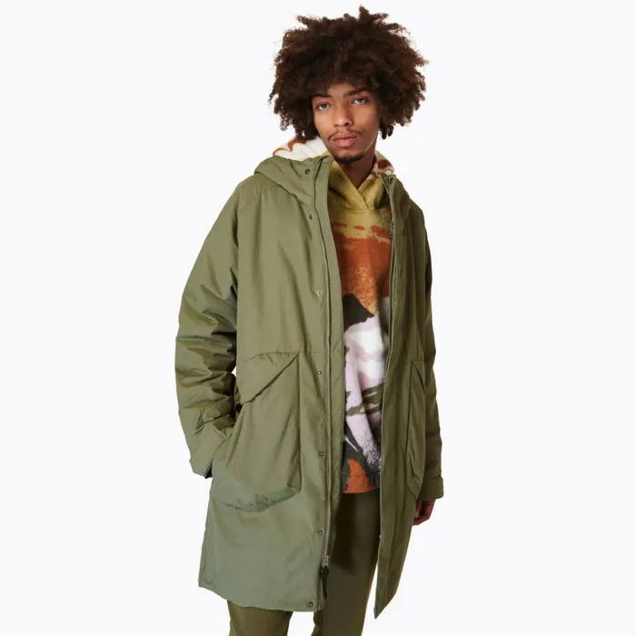Merrell Outerwear Men Kaidou Medium Weight Insulated Parka Lichen