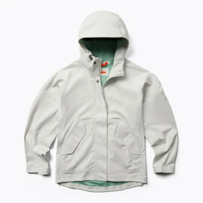 Merrell Outerwear Women Whisper Rain Shell Cloud Dancer