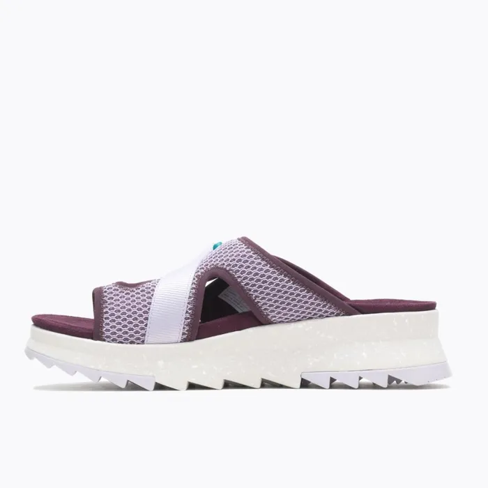 Merrell Sandals Women Alpine Cush Wrap Burgundy