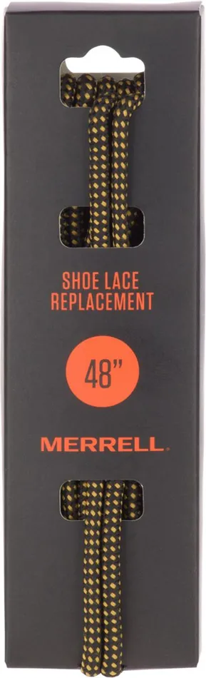 Merrell Shoe Care MenWomen Round Shoe Laces Walnut