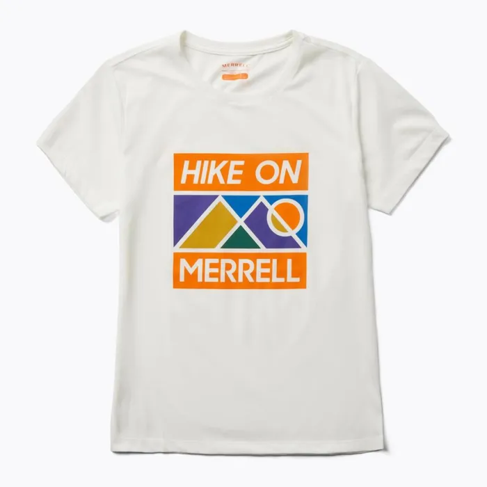 Merrell Tops Women Hike On Tee Cloud Dancer