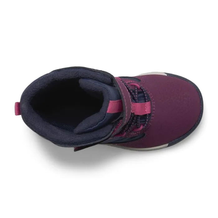 Merrell Winter Boots Kids Little Snow Bank Jr Waterproof Boot Navyberry