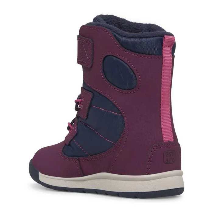 Merrell Winter Boots Kids Little Snow Bank Jr Waterproof Boot Navyberry
