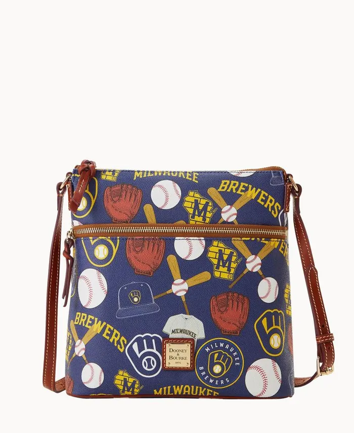 MLB Brewers Crossbody Brewers Woman Dooney and Bourke Crossbodies