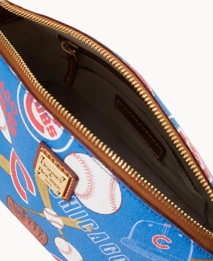 MLB Cubs Suki Crossbody Cubs Woman Dooney and Bourke Crossbodies