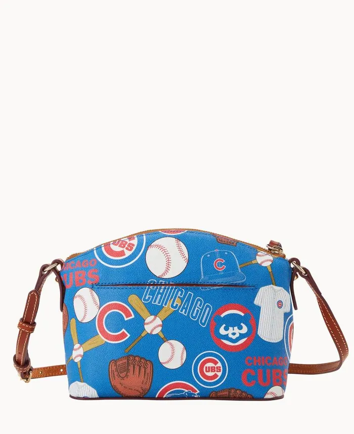 MLB Cubs Suki Crossbody Cubs Woman Dooney and Bourke Crossbodies