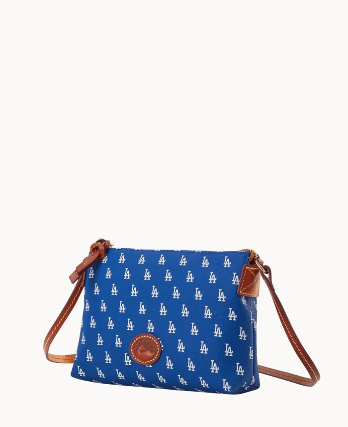 MLB Dodgers Crossbody Pouchette Dodgers Woman Dooney and Bourke Crossbodies MLB Dodgers Crossbody Pouchette Dodgers Woman Dooney and Bourke Crossbodies