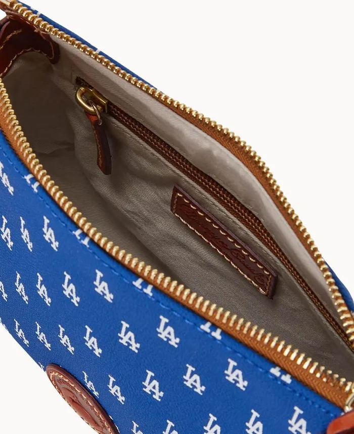MLB Dodgers Crossbody Pouchette Dodgers Woman Dooney and Bourke Crossbodies MLB Dodgers Crossbody Pouchette Dodgers Woman Dooney and Bourke Crossbodies