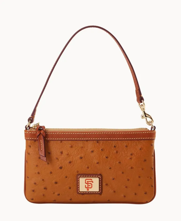 MLB Giants Large Slim Wristlet Giants ManWoman Dooney and Bourke Wallets