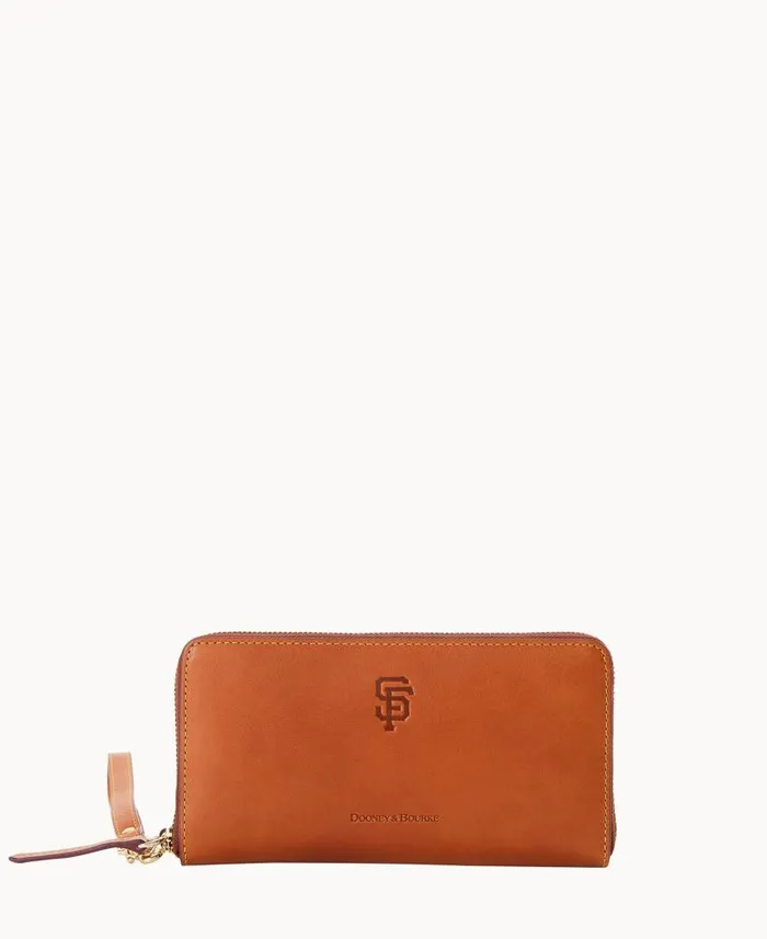 MLB Giants Large Zip Around Wristlet Giants ManWoman Dooney and Bourke Wallets MLB Giants Large Zip Around Wristlet Giants ManWoman Dooney and Bourke Wallets