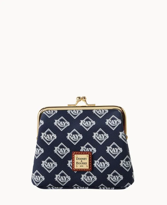 MLB Rays Large Framed Purse Rays ManWoman Dooney and Bourke Wallets