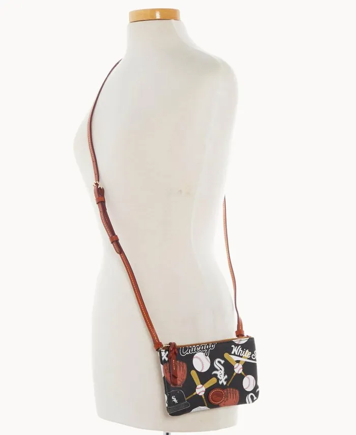 MLB White Sox Top Zip Crossbody White Sox Woman Dooney and Bourke Crossbodies MLB White Sox Top Zip Crossbody White Sox Woman Dooney and Bourke Crossbodies