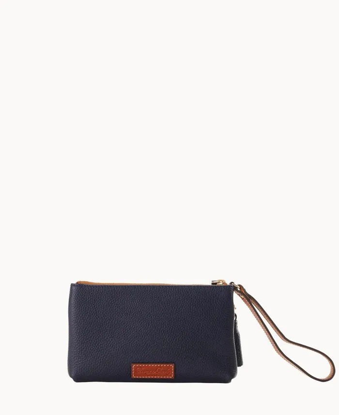 MLB Yankees Double Zip Wristlet Yankees ManWoman Dooney and Bourke Wallets
