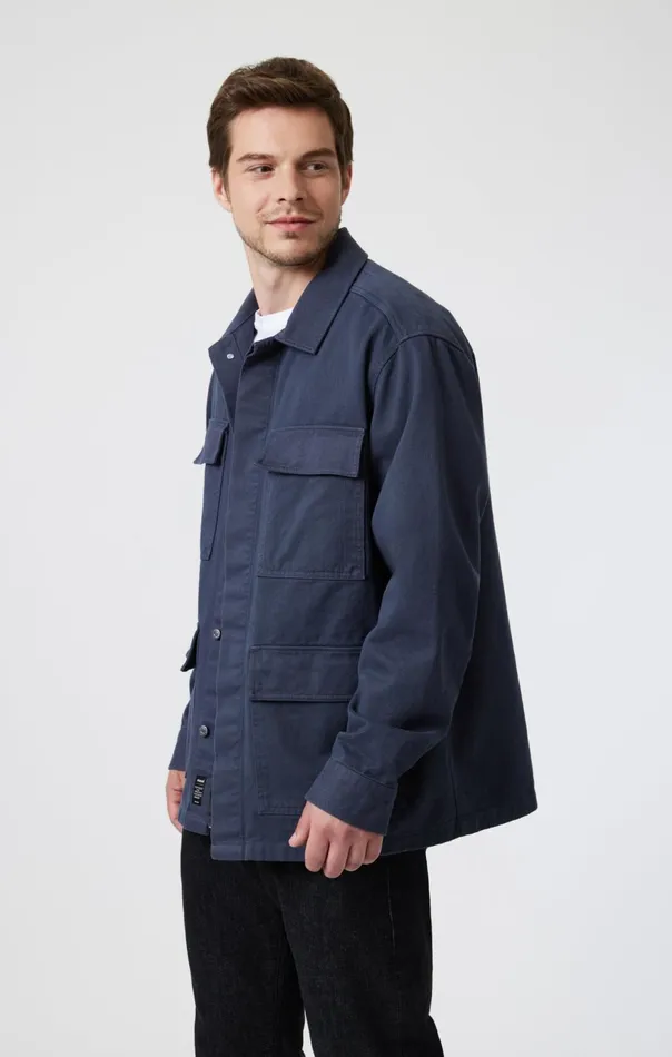 MultiPocket Jacket In Dark Shadow Men Mavi Jeans Jackets MultiPocket Jacket In Dark Shadow Men Mavi Jeans Jackets