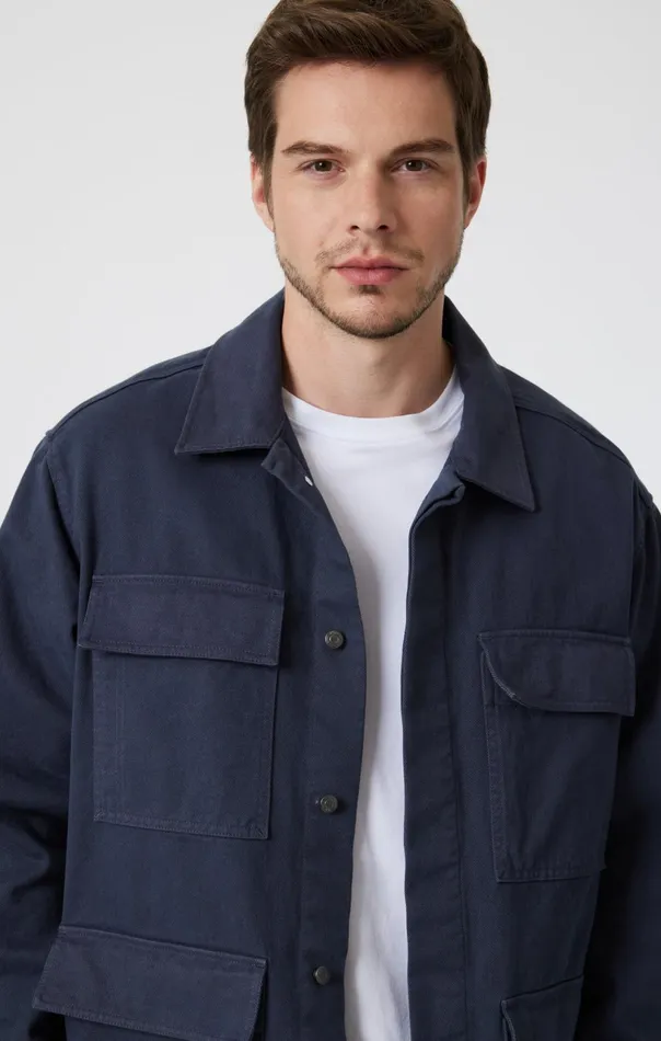 MultiPocket Jacket In Dark Shadow Men Mavi Jeans Jackets MultiPocket Jacket In Dark Shadow Men Mavi Jeans Jackets