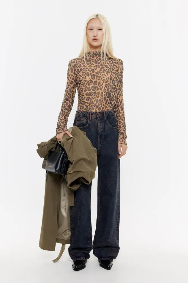 Natural Leopard Fitted Tshirt Leopard Natural Women Bimba Y Lola Total Look Natural Leopard Fitted Tshirt Leopard Natural Women Bimba Y Lola Total Look