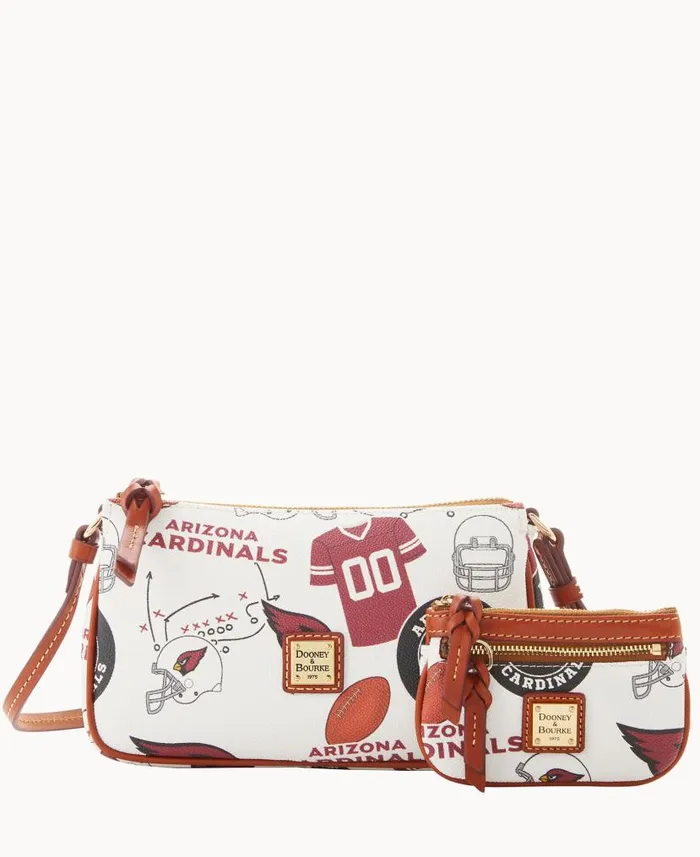 NFL AZ Cardinals Lexi Crossbody Sm Coin Case Cardinals Woman Dooney and Bourke Crossbodies NFL AZ Cardinals Lexi Crossbody Sm Coin Case Cardinals Woman Dooney and Bourke Crossbodies