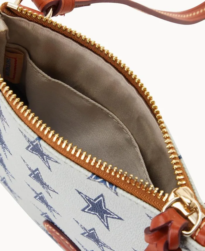 NFL Cowboys Small North South Top Zip Crossbody Cowboys Woman Dooney and Bourke Crossbodies NFL Cowboys Small North South Top Zip Crossbody Cowboys Woman Dooney and Bourke Crossbodies